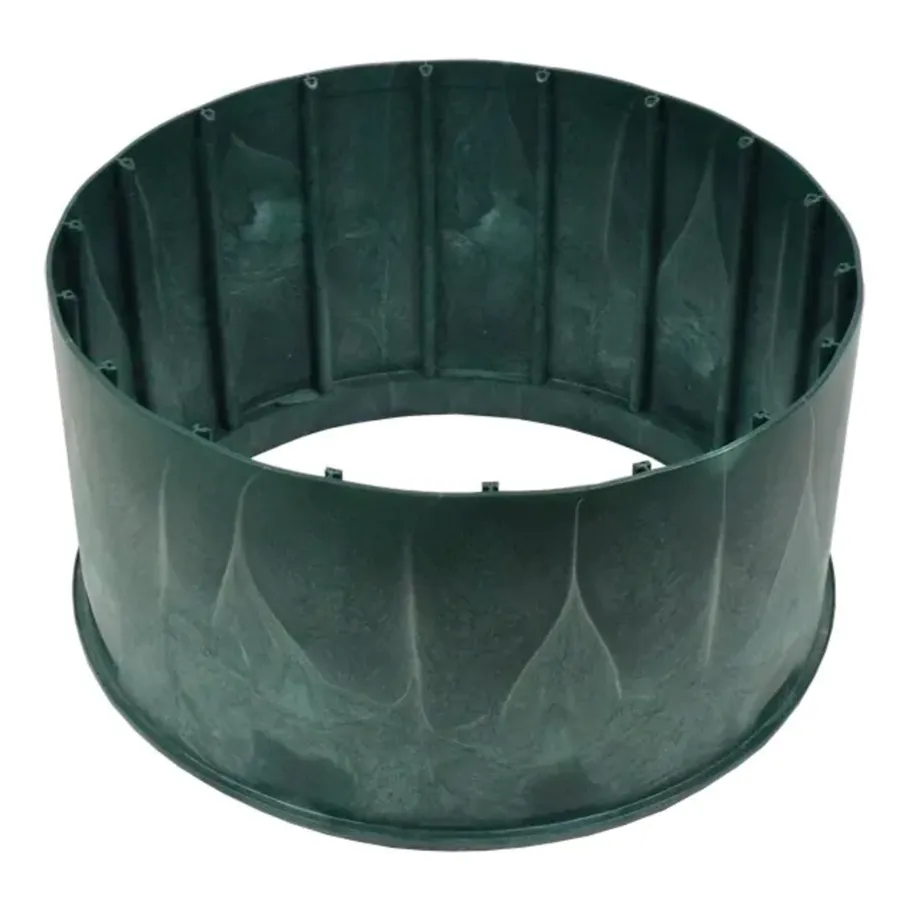 A septic system installation in progress.